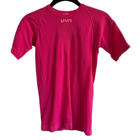 NWT UYN Energyon Layering Short Sleeve Shirt, Flowing Pink, Size S/M - Picture 6 of 10